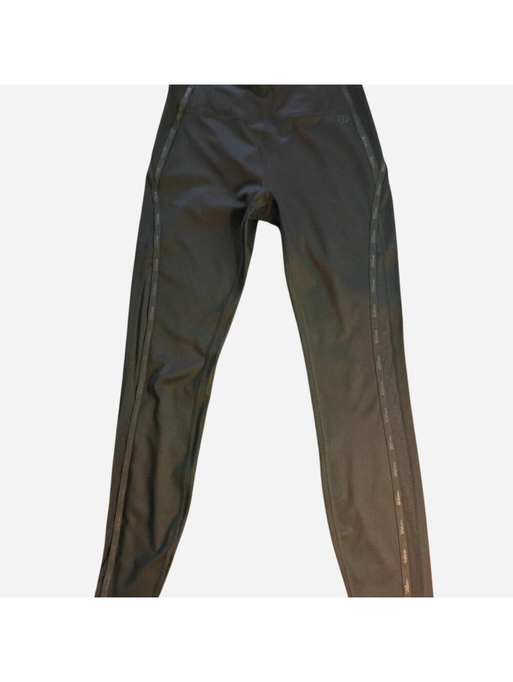 Wilson W Idol Tennis Tight Leggings Size S Black